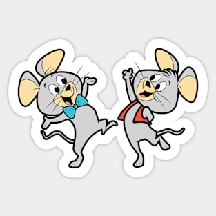 Pixie & Dixie Sticker